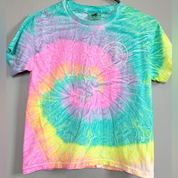 surf style Other - 🤍5 for 20$ Surf Style Kids Tie-Dye Short Sleeve Tee Fort Myers Beach Size 6-8